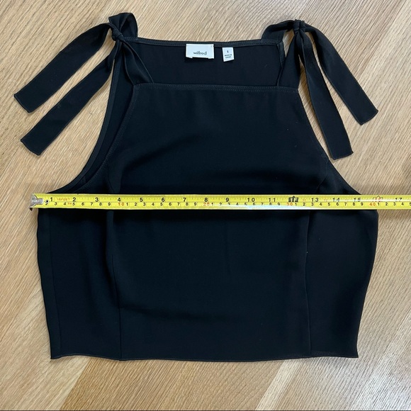 Aritzia Wilfred Cropped Tie Shoulder Tank - Picture 5 of 8